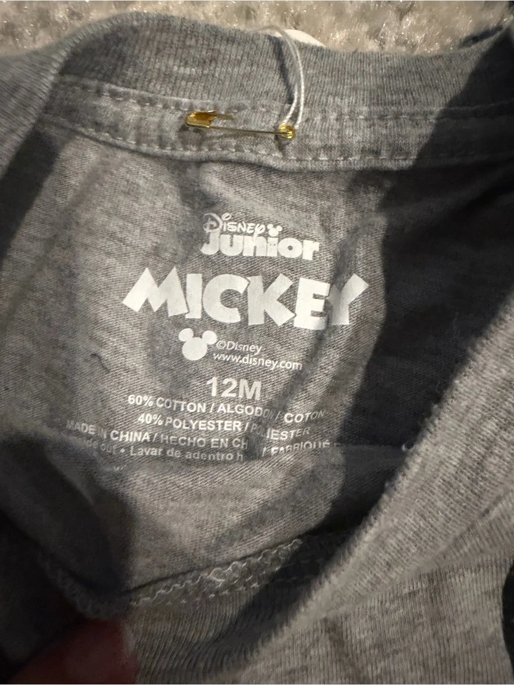 Disney 12M Mickey Mouse Outfits